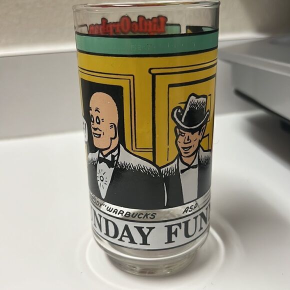 1976 Sunday Funnies 12 oz Collector's Glass, Little Orphan Annie by Harold Gray - Picture 3 of 6